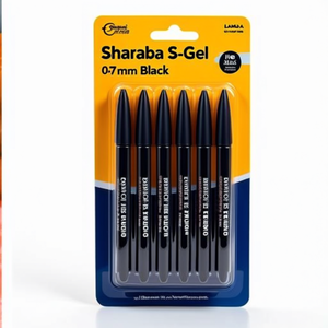 <b>Sharpie</b> S-Gel Gel <b>Pens</b> 0.7mm <b>Black</b> 12-Pack - Product Image 2