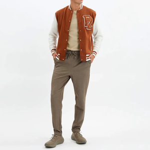 Chaqueta universitaria Unisex de alta calidad, la nueva chaqueta de béisbol universitaria más vendida para hombres, chaqueta universitaria de manga larga con logotipo personalizado para jóvenes - Product Image 4