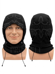 Masque de ski intégral coupe-vent personnalisé, capuche en polaire thermique pour l'hiver, réglable, pour le ski, la moto, imperméable à la neige, cache-cou - Product Image 2