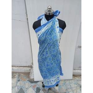 Sarong de playa con estampado de bloque de mano, hecho a medida vestido de baño, cubierta con patrón de frutas, calzoncillos de baño con estampado Digital, talla 2017 - Product Image 2