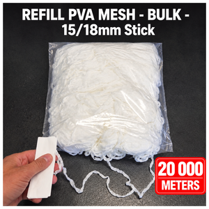 Malla de PVA para Pesca de Carpa en Agua Dulce, Recarga de 15/18mm, 20.000m, Ecológica, Soluble en Agua, para Presentación de Cebo - Product Image 2