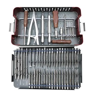 Tournevis orthopédique 56 pièces, kit d'extraction de vis cassées, extracteur de fixateur interne - Product Image 1