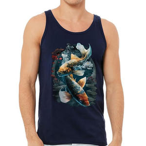 Maillot de pêche design personnalisé en usine créer son propre logo débardeurs de pêche sans manches - Product Image 1