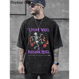 Camiseta de ocio para hombre y para Polo para Primavera/Verano, estampado estándar de un color hecho en China - Product Image 1