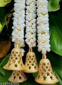 Cadena de cuentas Mogra, colgante de pared, decoración de fondo, decoración de boda india, guirnalda decorativa, decoración Artificial Haldi Mehendi - Product Image 6