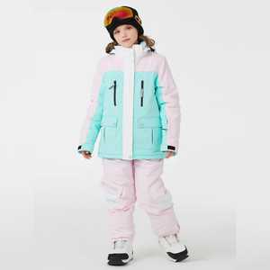 Trajes de nieve de una pieza Monos Trajes de esquí Chaquetas Abrigos Monos Invierno al aire libre Impermeable Snowboard Niños - Product Image 5
