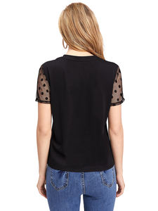 La última camiseta exclusiva cómoda de calidad Premium con Pent para niñas y mujeres, camiseta sin mangas de poliéster/tejido disponible para la venta - Product Image 2