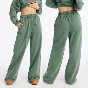 Nouveauté 2 pièces Ensemble de vêtements de sport respirant écologique imprimé Sweat-shirt et pantalon de jogging Velours uni Séchage rapide Unisexe - Product Image 6