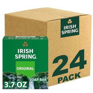 Jabón en Barra Irish Spring para Hombre, Iluminador e Hidratante, Aroma Fresco y Limpio de 12 Horas, Jabón para Cuerpo y Manos - Product Image 3