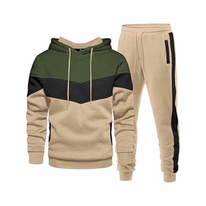 Ensemble de survêtement pour homme, 2 pièces, sweat-shirt à capuche et jogging décontractés - Product Image 2