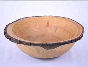 Tazón de Madera Ecológico con Diseño Clásico y Estampado de Esmalte para Fiestas, Hecho a Mano, Personalizable, Venta al por Mayor - Product Image 4