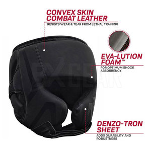 Equipo de calidad superior Protector de cabeza de boxeo Cómodo diseñado con protección facial completa - Product Image 4