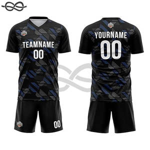 Nouveaux maillots de Club de vêtements de football en tissu avancé Impression complète sur mesure Maillot de football pour enfants Impression par sublimation - Product Image 3