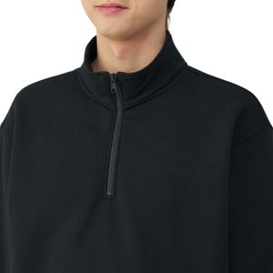 Sudadera Unisex de Alta Calidad con Cierre de 1/4, Sudadera de Forro Polar con Cuello Redondo, Sudadera con Media Cremallera, 100% Algodón, Sudadera con Capucha de Dibujos Animados con Bordado - Product Image 6