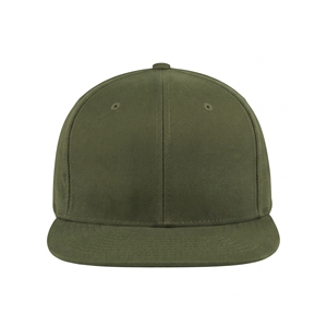 Gorra de Béisbol Verde Oliva de 6 Paneles, Gorra Plana de Algodón, Venta al Por Mayor, Logotipo Personalizado, Alta Calidad, OEM, ODM, MOQ Bajo, Ajustable con Cierre a Presión - Product Image 1