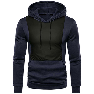 Sweat à capuche pour homme Sweat-shirt athlétique à capuche polaire pour homme Sweats à capuche manches longues en plein air Poches kangourou - Product Image 1