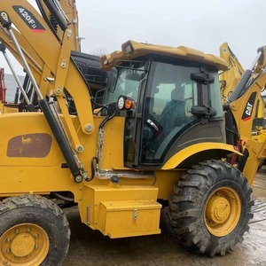 MOOG-Retroexcavadora CAT 420F2 usada, baja hora de trabajo, motor con ruedas, 2023, 200 toneladas, maquinaria de construcción de servicio pesado, mejor precio - Product Image 2