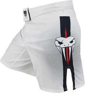 Shorts de MMA sur mesure en gros, short de combat imprimé par sublimation, taille plus, tissage tricoté, anti-rétrécissement - Product Image 1