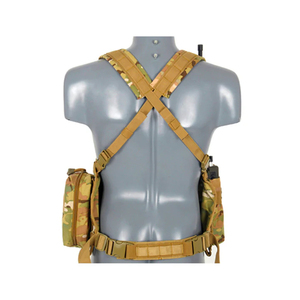 เสื้อกั๊กพนักงานรักษาความปลอดภัยแบบมืออาชีพ ระบายอากาศได้ดี ผลิตจากโพลีเอสเตอร์ ลายพราง พร้อมช่องใส่แม็กกาซีน  สำหรับกิจกรรมกลางแจ้ง เช่น เพ้นท์บอล - Product Image 6