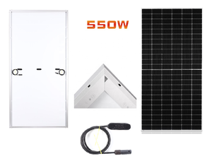 แผงโซลาร์เซลล์ประสิทธิภาพสูง JINKO 550W โมโนคริสตัลไลน์ประสิทธิภาพ25ปีสินค้า12ปีรับประกัน1W = 0,1 USD - Product Image 2