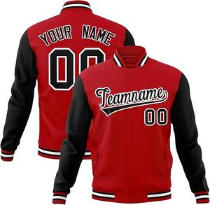 Chaqueta Varsity Lisa Personalizada de Alta Calidad ODM OEM, Chaqueta de Invierno para Hombre con Forro Polar, Chaqueta Letterman con Logotipo de Equipo Personalizado - Product Image 2