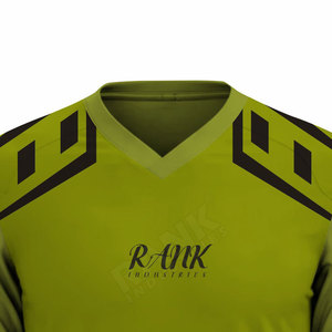 Maillot de jeu personnalisé avec logo, séchage rapide, 100 % polyester, respirant - Product Image 4