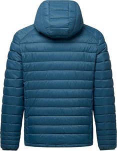 Chaqueta Acolchada Alternativa de Talla Grande para Hombre, Ligera, Reversible, con Cuello Alto, Capucha Desmontable, Impermeable, para Invierno - Product Image 2