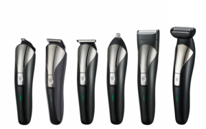 Kit de Aseo Masculino 5 en <span class=keywords><strong>1</strong></span>, Afeitadora Inalámbrica, Recortadora de Barba y Nariz, Afeitadora Recargable con Base de Carga - Product Image 4