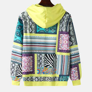 เสื้อฮู้ดพิมพ์ซับลิเมชันของผู้ชายผ้าฝ้าย100% ระบายอากาศสวมใส่สบาย - Product Image 2