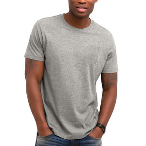 Haute Qualité 100% Coton T-shirt Homme Marque Privée Marine Style Solide Surdimensionné Manches Courtes Bouffée DTG Techniques Tricoté - Product Image 1