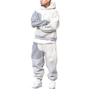 Sweat-shirt à capuche unisexe en molleton de 350 grammes, survêtement brodé à épaules tombantes, 100% coton lavé, tendance hivernale - Product Image 2