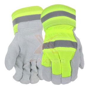 Latest Style Hand Protective Working <b>Gloves</b> Genuine Leather Working <b>Gloves</b> Heavy Duty Working <b>Gloves</b> - Product Image 2
