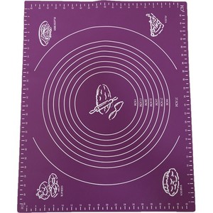 Silicone Dough <b>Rolling</b> <b>Mat</b> Large Size Purple Pastry Board - Product Image 1