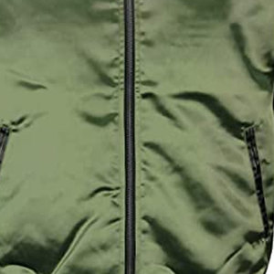 Chaqueta Varsity de Satén de Alta Calidad para Hombre, Nueva Moda Hip Hop, Manga Larga, Cuello Alto, Invierno, Fabricantes Profesionales - Product Image 4