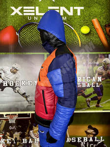 2025 Custom Men's Ski Puffer Padded Bubble Ski <b>Suits</b> Snowboarding Ski <b>Snow</b> Wear - Product Image 3