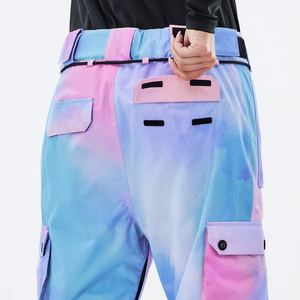 Streetgrace Pantalon de ski pour femme coupe personnalisée production OEM matériau imperméable et respirant coupe-vent et impression de logo - Product Image 2