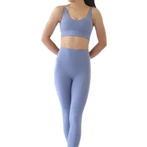 Ensemble de Fitness respirant pour femmes, débardeur de Yoga, Legging, vêtements d'entraînement, 2 pièces, vêtements de sport pour femmes en maximisant les vêtements