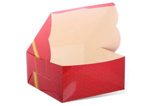 Caja para Pastel Personalizada con Asa, Caja de Embalaje para Pastel de Cumpleaños, Caja para Transportar Pastel de Queso, Embalaje para Panadería |   Solución para el Empaquetado de Pasteles - Product Image 5