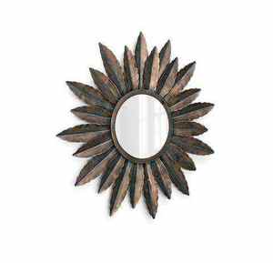Metal & Glass Wall <b>Mirror</b> Ball Beaded Frame Modern European Top Rated Round Iron Wall <b>Accents</b> <b>Mirrors</b> Bathroom <b>Mirror</b> - Product Image 3