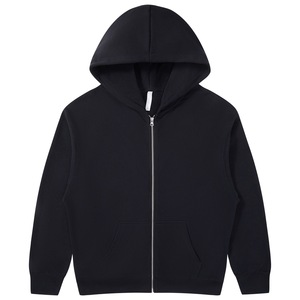 Vente en gros de pulls grande taille de haute qualité en coton épais à capuche avec logo en éponge française sweats à capuche personnalisés et surdimensionnés - Product Image 1