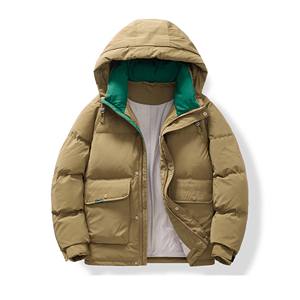 Chaqueta Vaquera Negra Desgastada con Cierre y Logotipo Personalizado, Chaqueta con Cierre de Gran Tamaño para Hombre - Product Image 3