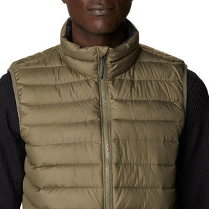Chaleco Casual de Invierno para Hombre, Ligero, Cálido, de Lona, con Relleno de Plumón, Sin Mangas, Anti-UV, con Cuello Alto - Product Image 3