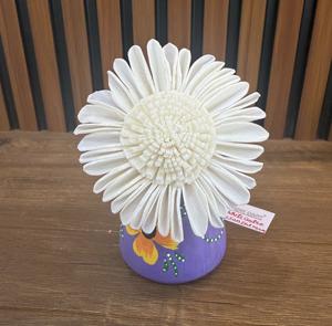 Difusor de Aromas Artesanal de Madera de Sola Blanca con Mecha de Algodón - Girasoles, Fragancia para el Hogar de Estilo Europeo, Regalo para el Día de la Madre y Regreso a Clases - Product Image 2