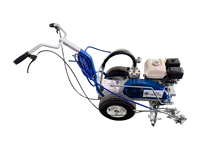 Nouvelle machine de marquage routier à pulvérisation à froid, compacte, avec pompe à diaphragme légère et moteur 6,5 CV