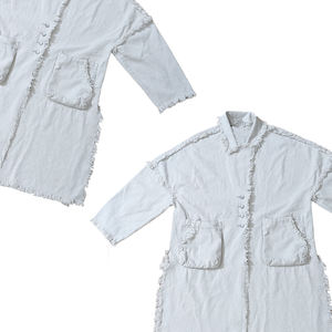 Chaquetas Varsity de Lona Cálidas y Elegantes para Mujer, Ropa de Invierno Cómoda y Duradera para Exteriores, Decoración con Botones, Impermeables - Product Image 4