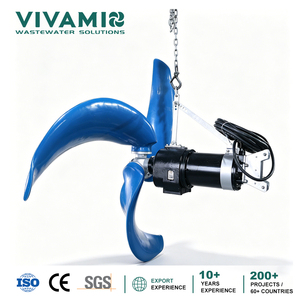 <span class=keywords><strong>Pompe</strong></span> submersible à 2/3 impellers avec moteur à entraînement direct pour le traitement des <span class=keywords><strong>eaux</strong></span> <span class=keywords><strong>usées</strong></span> des réservoirs d'égalisation et des zones anoxiques - Product Image 2