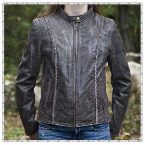 Chaqueta de moto de cuero para Hombre | Chaqueta de motorista aprobada por CE para todas las estaciones | Chaqueta de montar duradera - Product Image 3