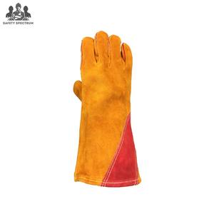 Guantes de Soldadura de Cuero Vacuno de Resistencia Deportiva Vintage 2025, los Más Nuevos, de Seguridad, Premium, Ecológicos, Transpirables y Personalizables - Product Image 1
