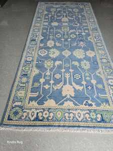 พรมขนสัตว์สไตล์ตุรกีถักด้วยมือคุณภาพสูงแบบคลาสสิกปักลายทันสมัยดีไซน์แบบนามธรรมสำหรับพิธีกรรมการสวดมนต์ของวัยรุ่นห้องนั่งเล่น - Product Image 5