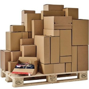 ColomPac Eurobox Shipping Carton 1-Wall Corrugated <b>Cardboard</b> 14.5 X 14 X 9.5 cm Internal Dimensions 15 X 15 X 10 cm External - Product Image 3
